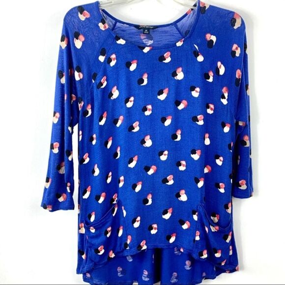 Lucky Brand Tops - Lucky Brand Blue Print Top
